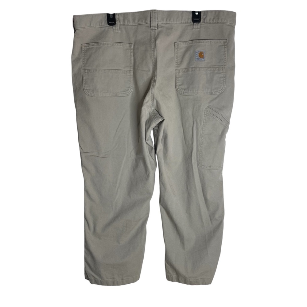 Carhartt Rugged Flex Relaxed Fit Men's Beige Cargo Pants 42 (shorter inseam)